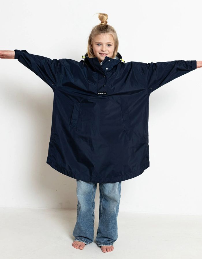 Raincoat Kids I Solid Navy