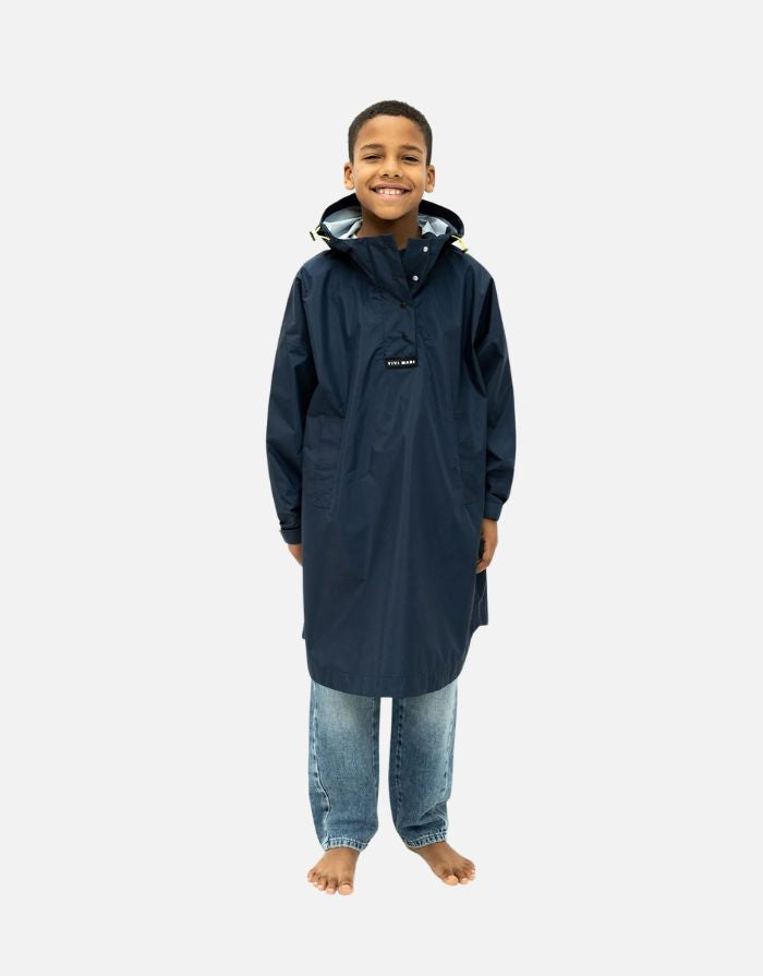 Raincoat Kids I Solid Navy