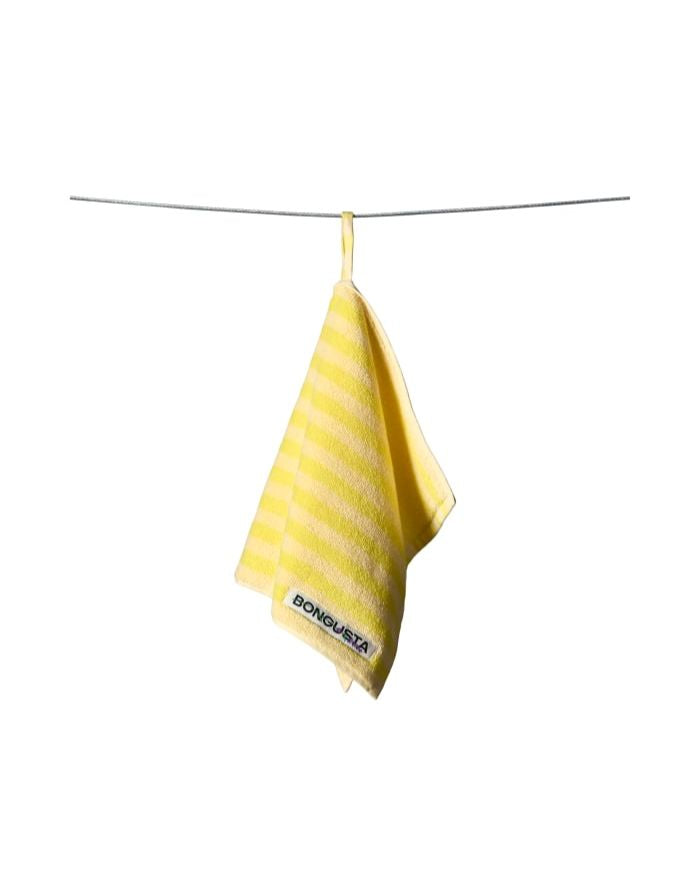 Gästehandtuch 30x50cm I Pristine/Neon Yellow