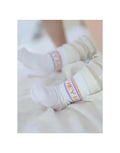 Socken Hey Baby I Lavender/Orange