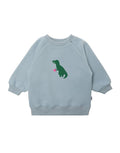 Sweatshirt Hellblau I Dino