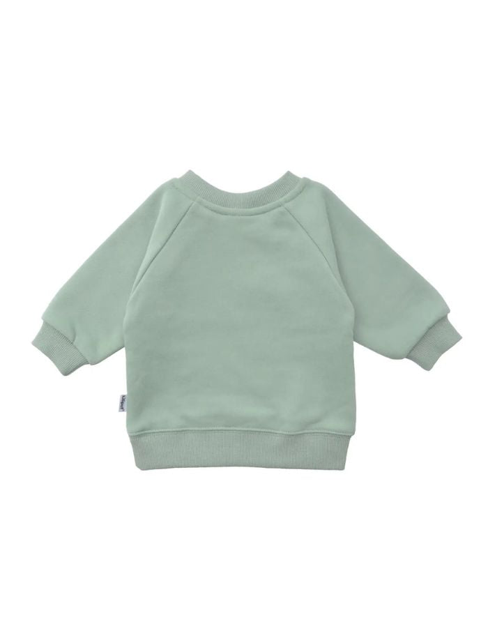 Sweatshirt Schilfgrün I Dackel