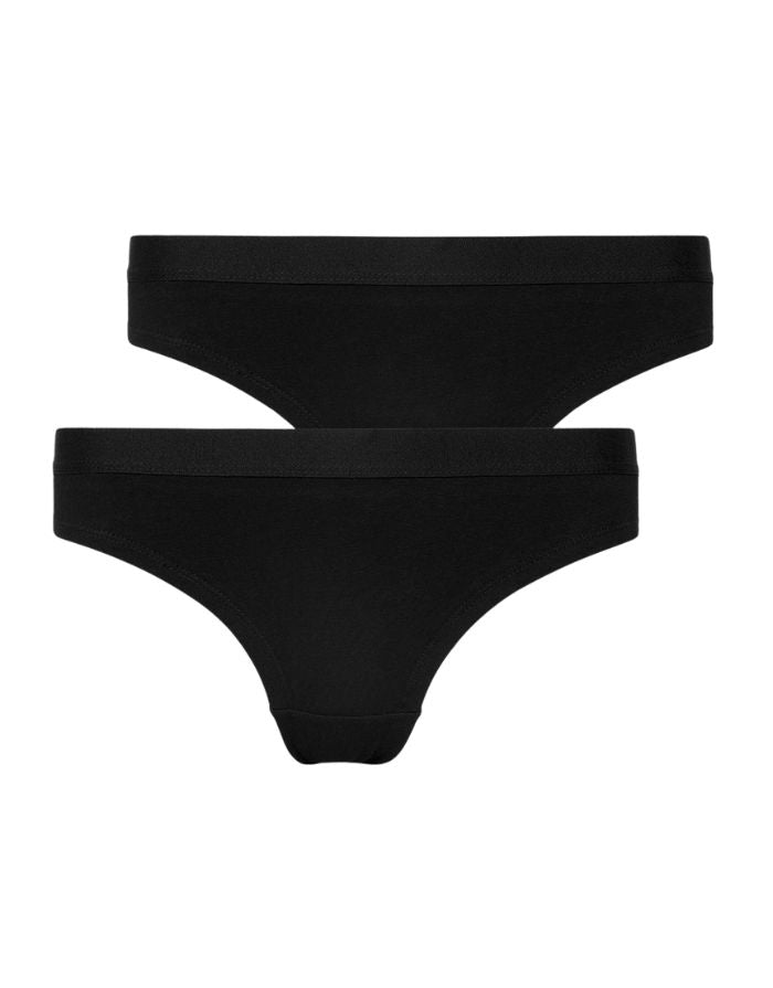 Brazilian Slip Waist Band 2er-Set I Black