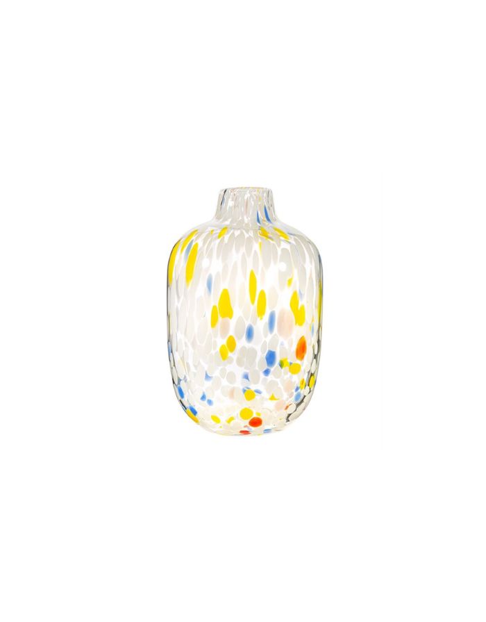 Vase Glas Speckled Multicoloured I Large