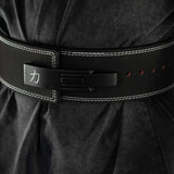 Black Lever Belt, 13mm - IPF Approved - Strength Shop