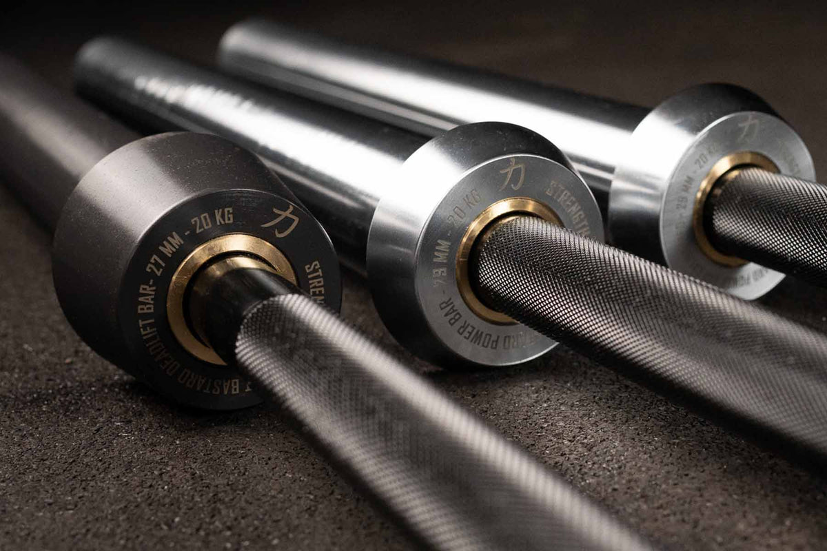 Riot Deadlift Bar, 20 kg - Black Chrome - Strength Shop