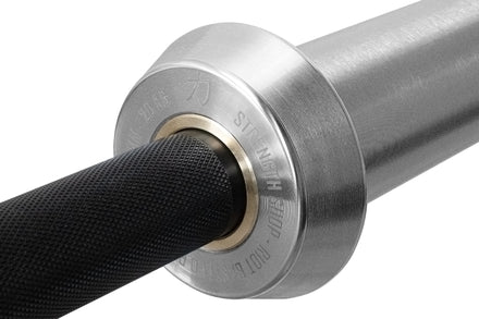 Riot Power Bar, 20 kg - Black Chrome - Strength Shop