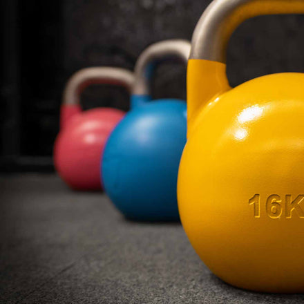 B-WARE Stainless Steel Competition Kettlebells - 4-36KG - Strength Shop