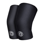 Strength Shop 7mm Inferno Neoprene Knee Sleeves - Black - IPF Approved (Pair) - Strength Shop