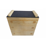 Wooden Jerk Blocks - 2 Blocks - Strength Shop