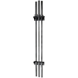 Vertical Gun Rack for 3 Bars - Lockable - Strength Shop