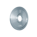 Powerlifting Steel Plate Package, Zinc Plated - 2 X 5KG, 2 X 2.5KG, 2 X 1.25KG - Strength Shop