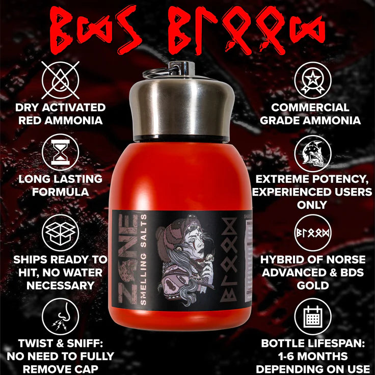 Z☠️NE Bear Down Steel Blood - Dry Athletic Salt - Strength Shop