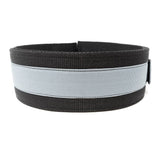 Webbing Deadlift Belt / Back Support Grey/Black - Strength Shop