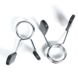 Olympic Spring Collars, With Rubber Coated Handles - 1 Pair - Strength Shop
