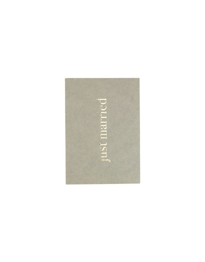 Postkarte I just married
