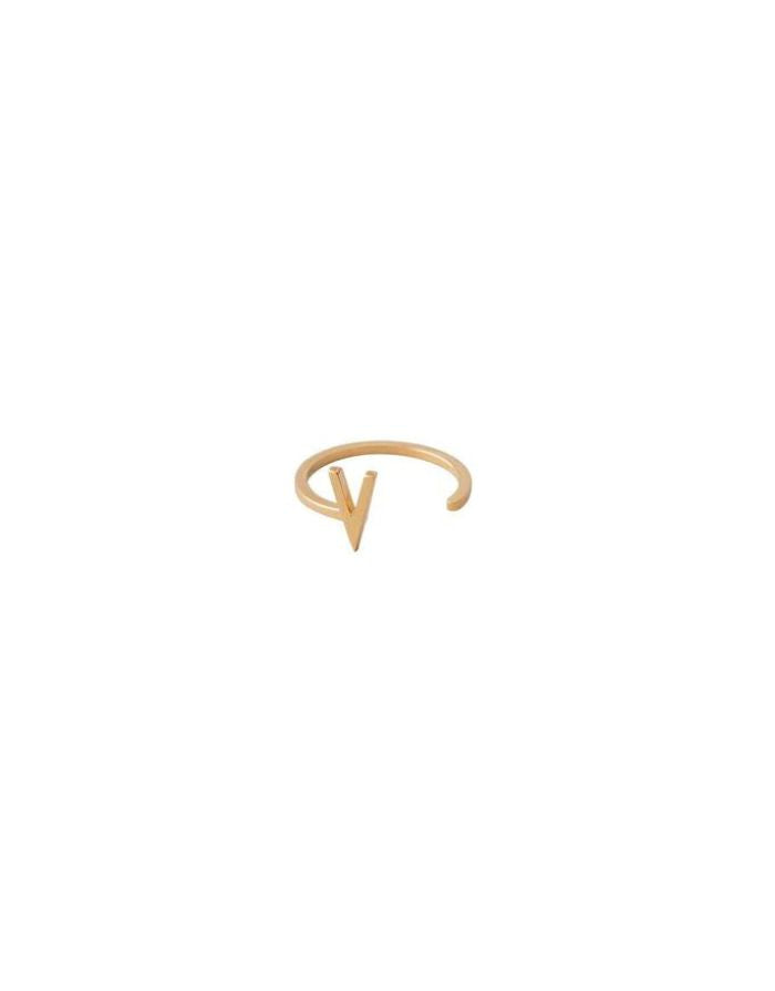 Ring A-Z I Gold